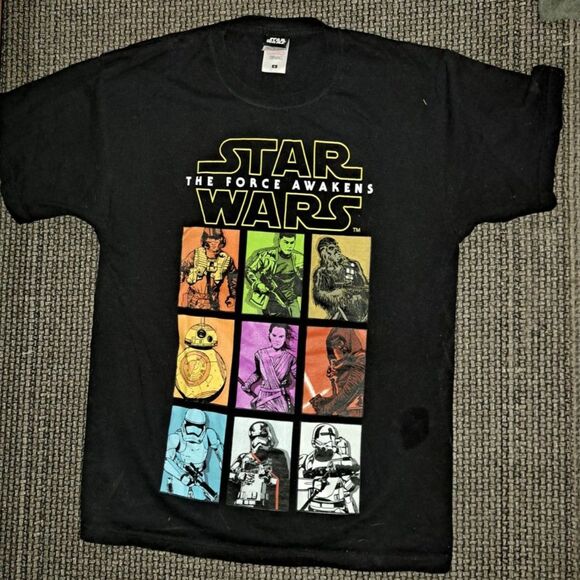 May The Force Be with YOU! 4 Vintage Adult Size Small & Medium Star Wars Tee's - Picture 7 of 10